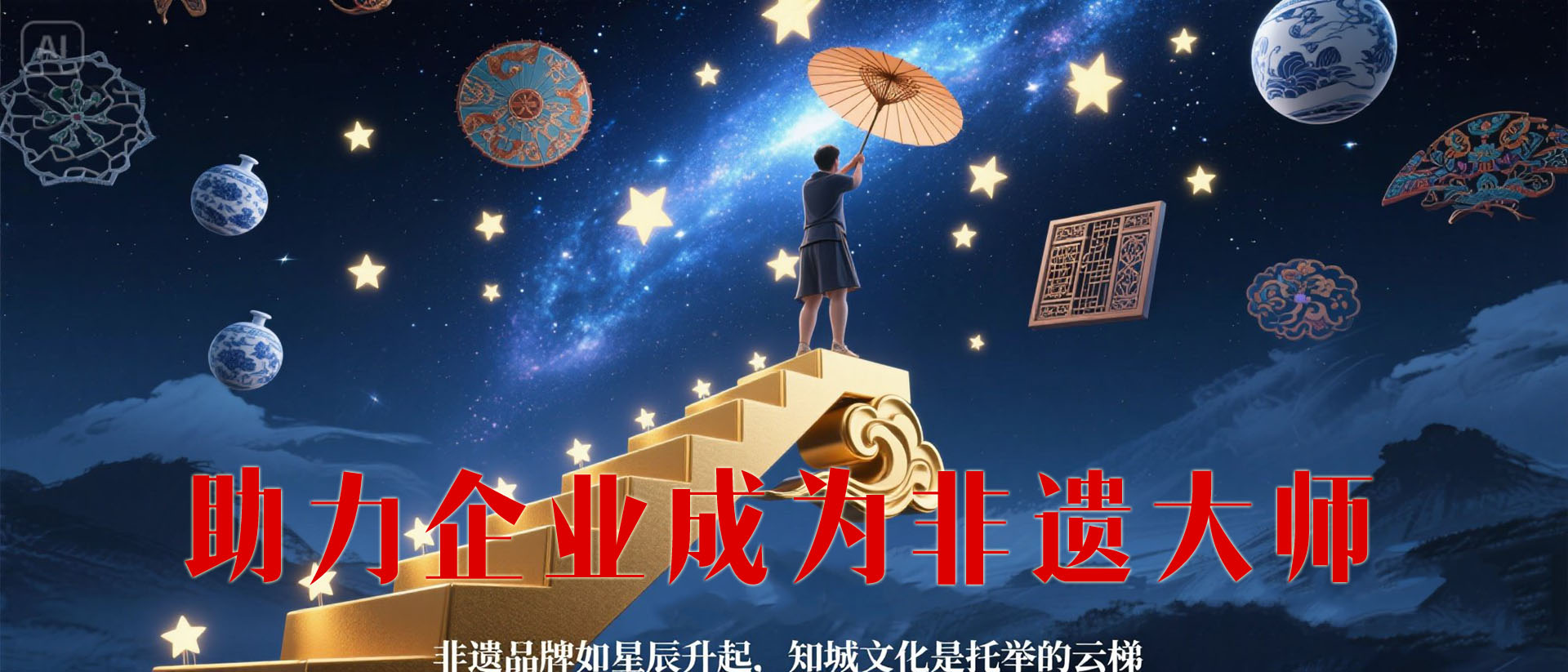 助力企业成为非遗大师